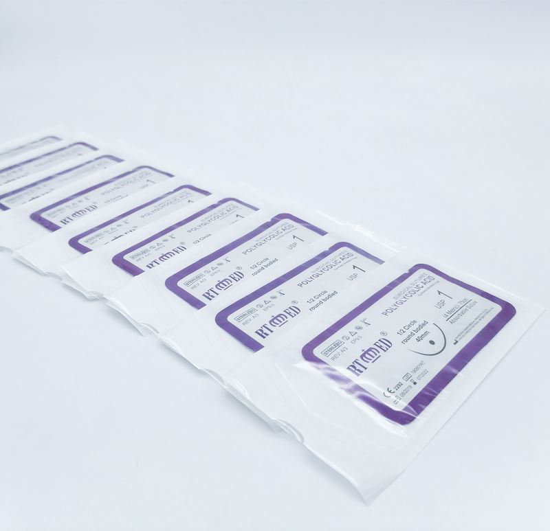 PGA Absorbable Suture-China Suture,Surgical non-absorbable suture with